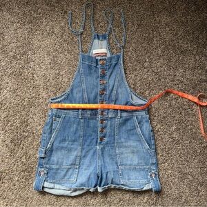 Pilcro by Anthropologie denim Shortalls size 29